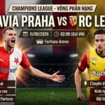 Nhận định bóng đá trận Slavia Praha vs RC Lens vòng phân hạng Champions League 2026/27